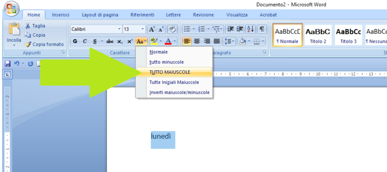 Il Comando Maiuscole/minuscole Ti Permette Di Eipass Le accentate maiuscole: È, À Ò, Ù, Ì, come digitarle? Ecco la guida